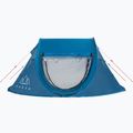 KADVA Tartuga 3 persone tenda da campeggio blu 7