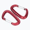 Karabiner für die Montage der Hängematte KADVA Hammock Carabinier rot 4