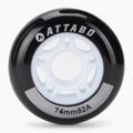 ATTABO Ruote Rollerblade 74 mm 4 pz. nero