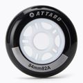ATTABO Ruote Rollerblade 84 mm 4 pz. nero