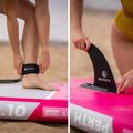 Set tavola SUP gonfiabile AQUASTIC Perth 9'10" pink 21