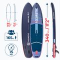 AQUASTIC SUP board Perth Pro 11'2" allround blu scuro 20