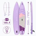Set tavola SUP gonfiabile AQUASTIC Touring 11'6" purple 20