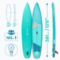 SUP AQUASTIC Tavola da turismo 12'6" verde 19