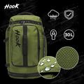 Zaino/borsa 2in1 HOOK FIGHTING Training Duffel Bag 30 l verde 2