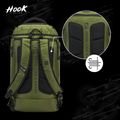 Zaino/borsa 2in1 HOOK FIGHTING Camp Duffel Bag 41 l verde 19