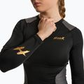 Rashguard a manica lunga da donna HOOK FIGHTING Base nero 3