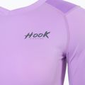 Rashguard manica lunga donna HOOK FIGHTING Base viola 3