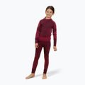 Completo di biancheria intima termica per bambini KADVA Frosty Jrg Set senza cuciture rosa