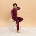 Completo di biancheria intima termica per bambini KADVA Frosty Jrg Set senza cuciture rosa 5
