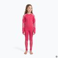 Completo di biancheria intima termica per bambini KADVA Frosty Jrg Set senza cuciture rosa