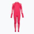 Completo di biancheria intima termica per bambini KADVA Frosty Jrg Set senza cuciture rosa