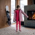 Completo di biancheria intima termica per bambini KADVA Frosty Jrg Set senza cuciture rosa 6