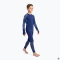 Completo di biancheria termica per bambini KADVA Frosty Jrb Set senza cuciture blu navy 4