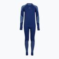 Completo di biancheria termica per bambini KADVA Frosty Jrb Set senza cuciture blu navy