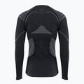 Completo di biancheria intima termica da donna KADVA Streif W Set senza cuciture nero 16