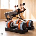 Set di manubri regolabili XTREXO 2 x 10 kg multicolore 16