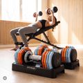Set di manubri regolabili XTREXO 2 x 10 kg multicolore 15
