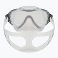 AQUASTIC Jetty set snorkeling maschera + boccaglio rosso 5