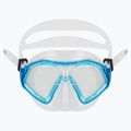 AQUASTIC Shelly kit snorkeling per bambini maschera + boccaglio azzurro 3