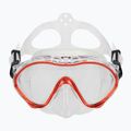 Set da snorkeling per bambini AQUASTIC Maschera da minatore + boccaglio rosso 3