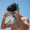 AQUASTIC Jetty set snorkeling maschera + boccaglio + pinne blu 16
