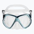 AQUASTIC Shoal set snorkeling maschera + boccaglio + pinne blu 3