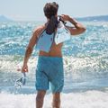 AQUASTIC Shoal set snorkeling maschera + boccaglio + pinne blu 15