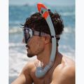 AQUASTIC Shoal set snorkeling maschera + boccaglio + pinne blu 17