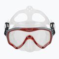 AQUASTIC Jetty maschera da snorkeling rossa 2