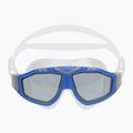 AQUASTIC Maschera da nuoto Mako blu 2