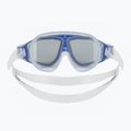 AQUASTIC Maschera da nuoto Mako blu 4