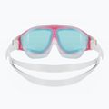 AQUASTIC Mako Maschera da bagno rosa 3