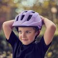 Casco da bici per bambini ATTABO Khola viola 3