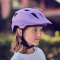 Casco da bici per bambini ATTABO Khola viola 8