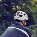 Casco da bici ATTABO Bonkers con luce LED bianca 5