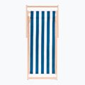 Lettino da giardino regolabile KADVA LSR01310 blu 2