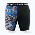 Pantaloncini da allenamento Ground Game Vale Tudo Yokai 3.0 uomo nero/multicolore 2