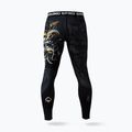 Ground Game Oni Samurai, leggings da allenamento da uomo nero/oro 2