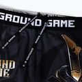 Ground Game Oni Samurai, leggings da allenamento da uomo nero/oro 5