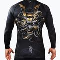 Ground Game Oni Samurai, rashguard a maniche lunghe da uomo nero/oro 3