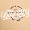 Maglietta Ground Game Play marrone da uomo 4