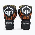 Guanti da boxe neri Ground Game Flames 4