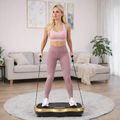 Piattaforma vibrante Extralink Moonwalk Spin Move black/gold 10