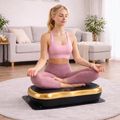 Piattaforma vibrante Extralink Moonwalk Spin Move black/gold 12