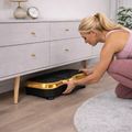 Piattaforma vibrante Extralink Moonwalk Spin Move black/gold 16