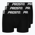 Boxer PROSTO da uomo 3 pezzi nero