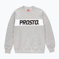 PROSTO felpa da uomo grigio Yezz