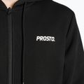 PROSTO Uomo Felpa con zip e cappuccio Rendot nero 3