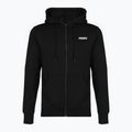PROSTO Uomo Felpa con zip e cappuccio Rendot nero 4